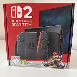 Nintendo Switch 2 Mario Kart World Bundle - Neu