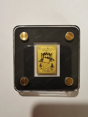 Grimms Märchen 1 "Frau Holle" 1:500 oz 999er Feingold