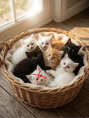 Britisch kurtzhaar Kitten