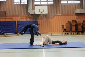 Bänfer - 2 klappbare Turnmatten 480x120