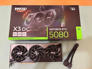 inno3d geforce rtx 5080 x3 oc, 16gb