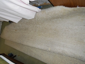 Teppich weiß 2x3m