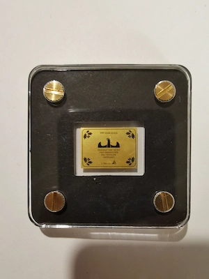 Goldbarren "30 Jahre deutsche Einheit" 1:500 oz 999er Feingold Bild 2