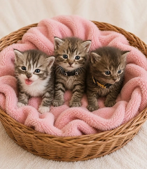 main coon mix babys