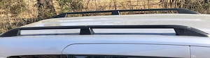Dachreling Set Alu schwarz matt für Mercedes Citan, NEU!