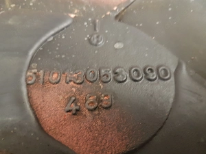 MAN d 0826 Steuerdeckel Räderkasten 150euro Bild 2