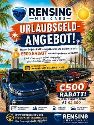 Microcar Others Aixam Ligier 500 euro Rabatt 45 KM Mopedauto