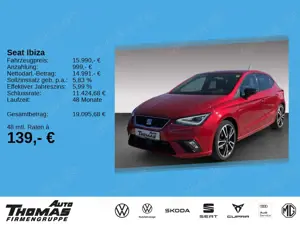 SEAT Ibiza FR 1.5 TSI DSG LED+PDC+SHZ