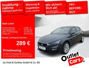 SEAT Leon Style Edition 1.5 eTSI DSG LED NAVI KEYLESS