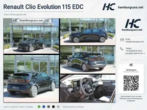 Renault Clio Evolution TCe 115 EDC (Aut.) Sitzh, Parks(h)