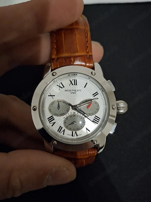 Herrenuhr mit Lederarmband