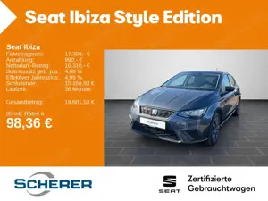 SEAT Ibiza Style Edition 1.0 TSI DSG CARPLAY SHZ
