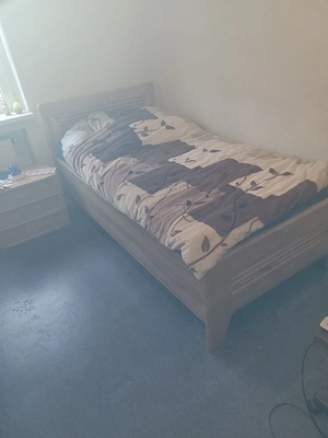 Holzbett 1m mal  2 m