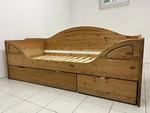 Massivholz Kojen-Einzelbett