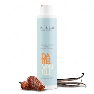 Rarität: 5x Jean & Len Rebuild Shampoo Dattel & Vanille (je 300ml)