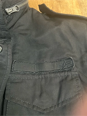Alpha Industries Feldjacke Parka Schwarz XL Bild 7