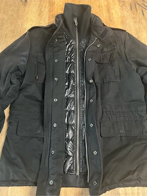 Alpha Industries Feldjacke Parka Schwarz XL Bild 2