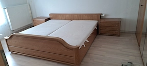 Hülsta Schlafzimmer massiv Eiche im neuwertigen Zustand 
