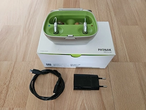 Bluetooth Hörgeräte Phonak Audeo M30 R + Extras