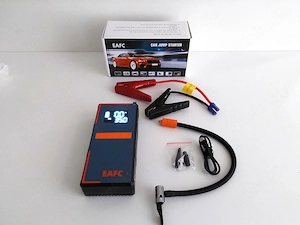 12V Auto Starthilfe mit Luftpumpe, Neu 150PSI Powerbank Booster