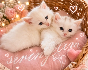 Süße Kitten dürfen ausziehen 