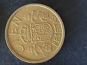 Münze Münzen Umlaufmünze Spanien 100 Peseta 1984