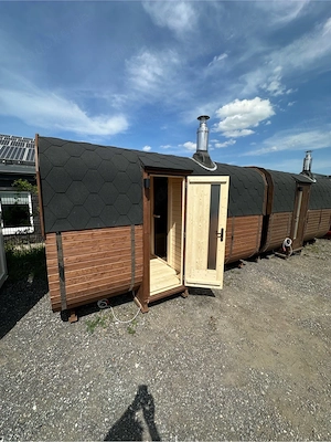 Sauna Quadro 4m lang und 2,2 breit
