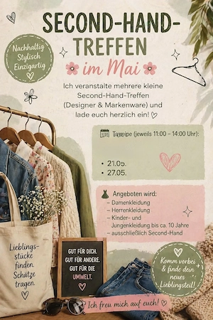 Privater Secondhand Verkauf
