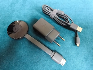 Google Chromecast 2nd Gen. Modell NC2-6A5 HDMI Streaming Player Dongle