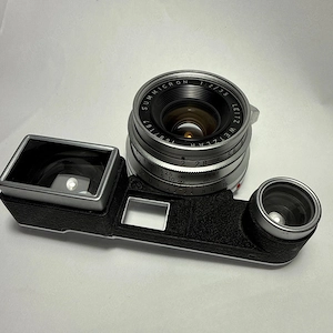 Leica Summicron-M 35mm f_2 8 Element Brille version  getestet   guter Zustand