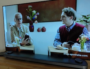 LG mit Soundbar an Bastler