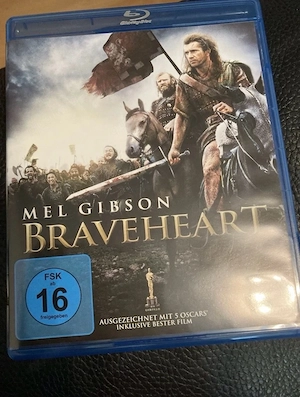 Braveheart mit Mel Gibson bluray neuwertig