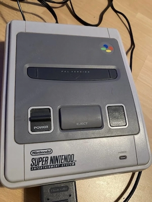Super Nintendo 1 Chip Konsole+ HDMI Adapter+ top Spiele Auswahl