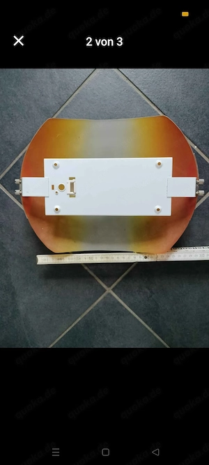 Lampe orange