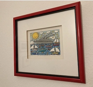 James Rizzi 3D handsigniert