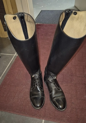 Reitstiefel Leder Bild 2