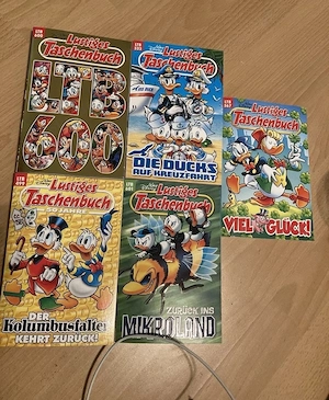 Lustiges Taschenbuch Konvolut neuwertig