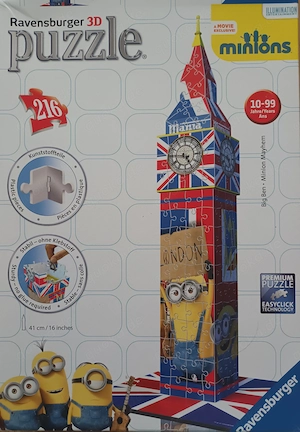 3D Puzzle Big Ben Minions von Ravensburger 