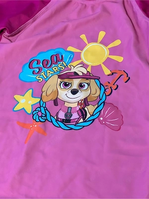 UV Shirt Paw Patrol 110-116 Kinder Mädchen Pink Bild 4