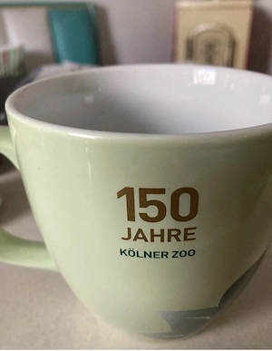 Tasse Kölner Zoo Jubiläum 
