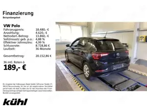 Volkswagen Polo 6 VI 1.0 TSI DSG Style IQ.Light/Kamera/App/ Bild 2