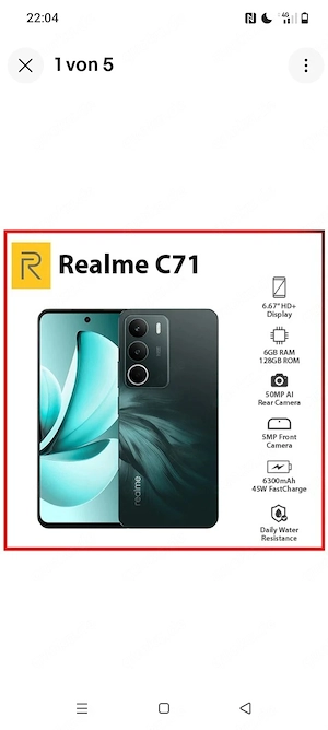 realme C71 4G 