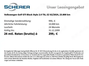 Volkswagen Golf GTI Golf VIII GTI 2.0 TSI BLACK STYLE KAMERA AHK HK Bild 2