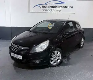 Opel Corsa Innovation Teilleder Schwarz