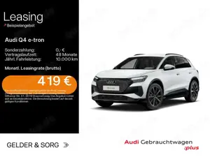Audi Q4 e-tron Q4 40 e-tron 392km/WLTP*AHK*LED*RFK*ACC*Schwarz