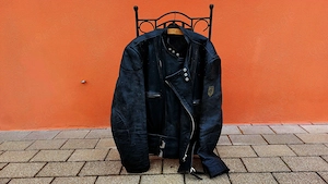 Motorrad Leder Jacke