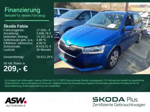 Skoda Fabia Combi Ambition 1,0 TSI DSG Klimaautomatik