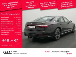 Audi A8 MATRIX STANDHZ LUFT AHK ACC LEDER MEMORY H Bild 2