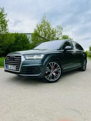 Audi Q7 3.0Tdi|S-line|Luftf.|7-Si|AHK|360*|22 Zoll|Voll