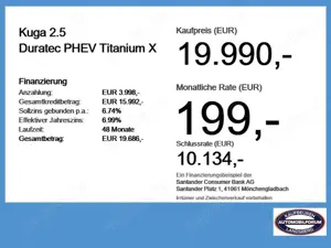 Ford Kuga 2.5 Duratec PHEV Titanium X LED Navi SHZ RFK
